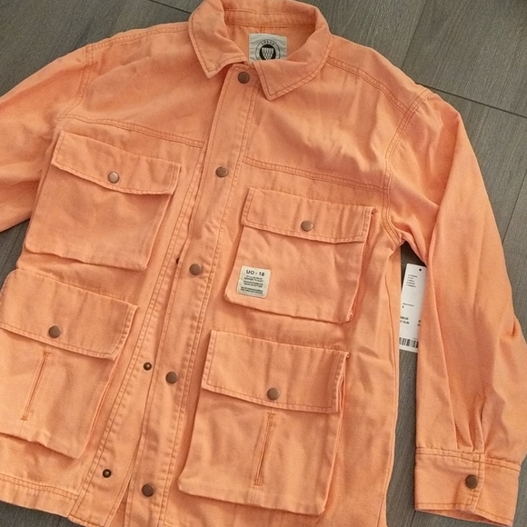 UO Derrek Snap Button Utility Jacket - Picture 3 of 5